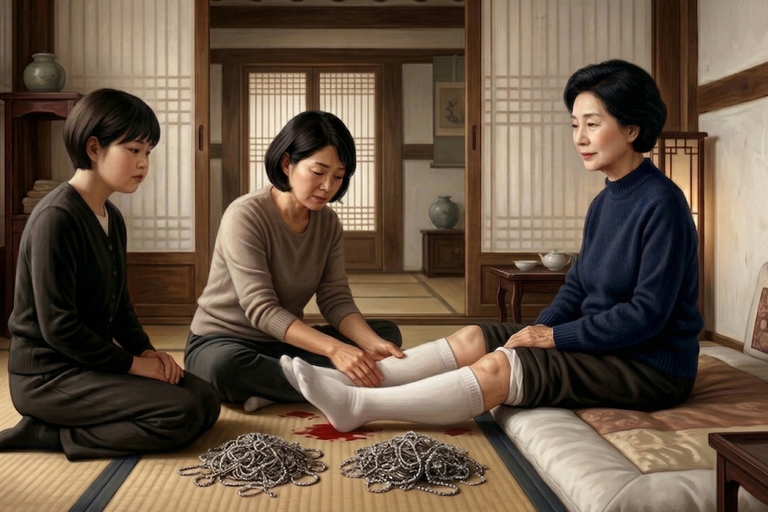 Holy Mother Han's Bleeding Feet
